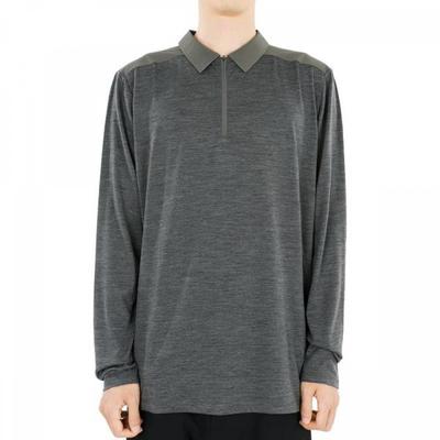Arcteryx Men S Frame lS Polo Long Sleeve Dark Grey X000007226