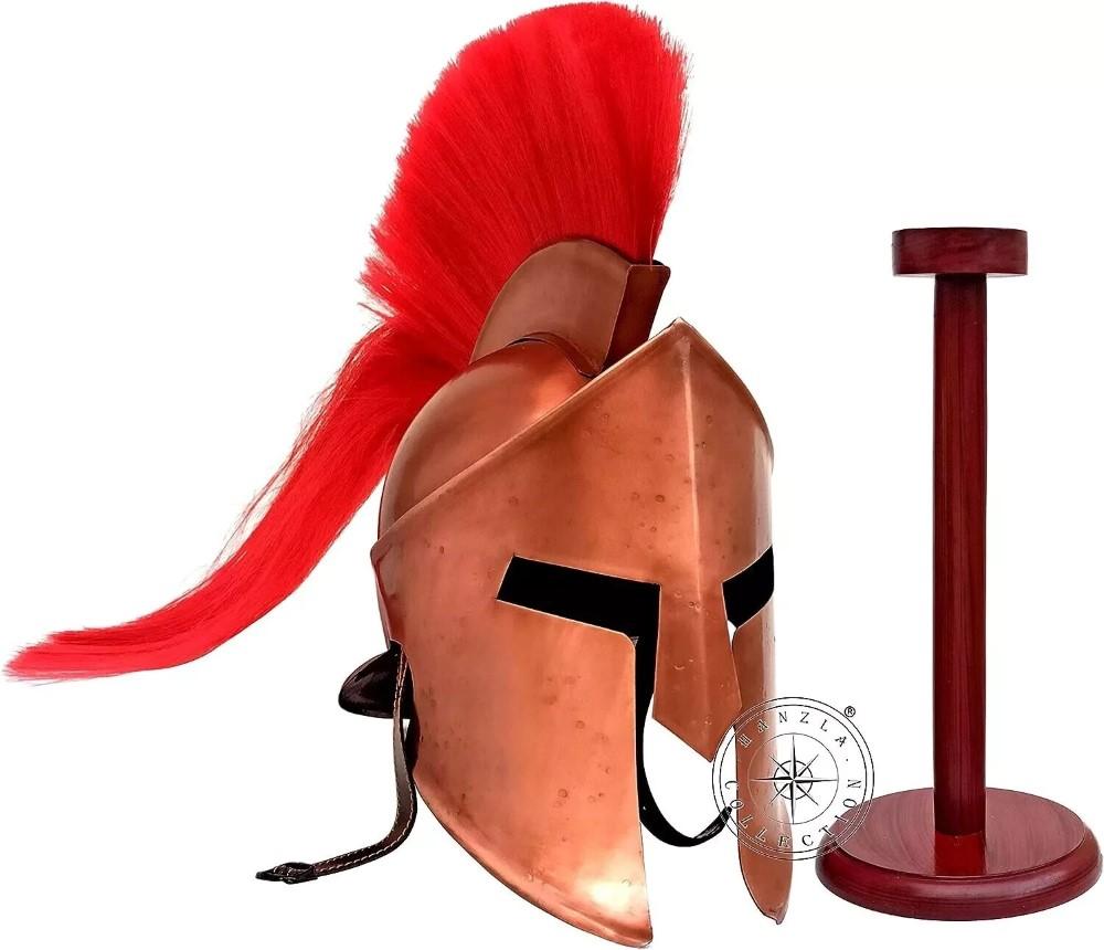Spartan King Leonidas Medieval Greek Helmet 300 Movie Cosplay Prop Helmet