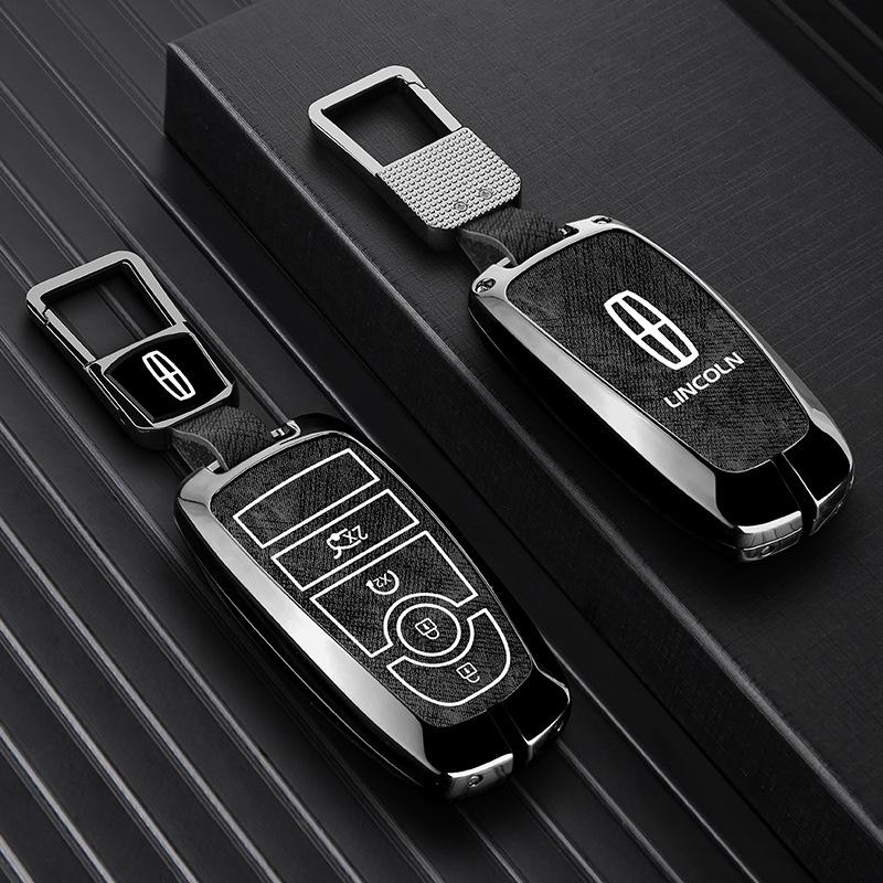 Lincoln Adventure Key Case: Fits Navigator, Aviator, MKZ, Continental, MKC, MKX Models