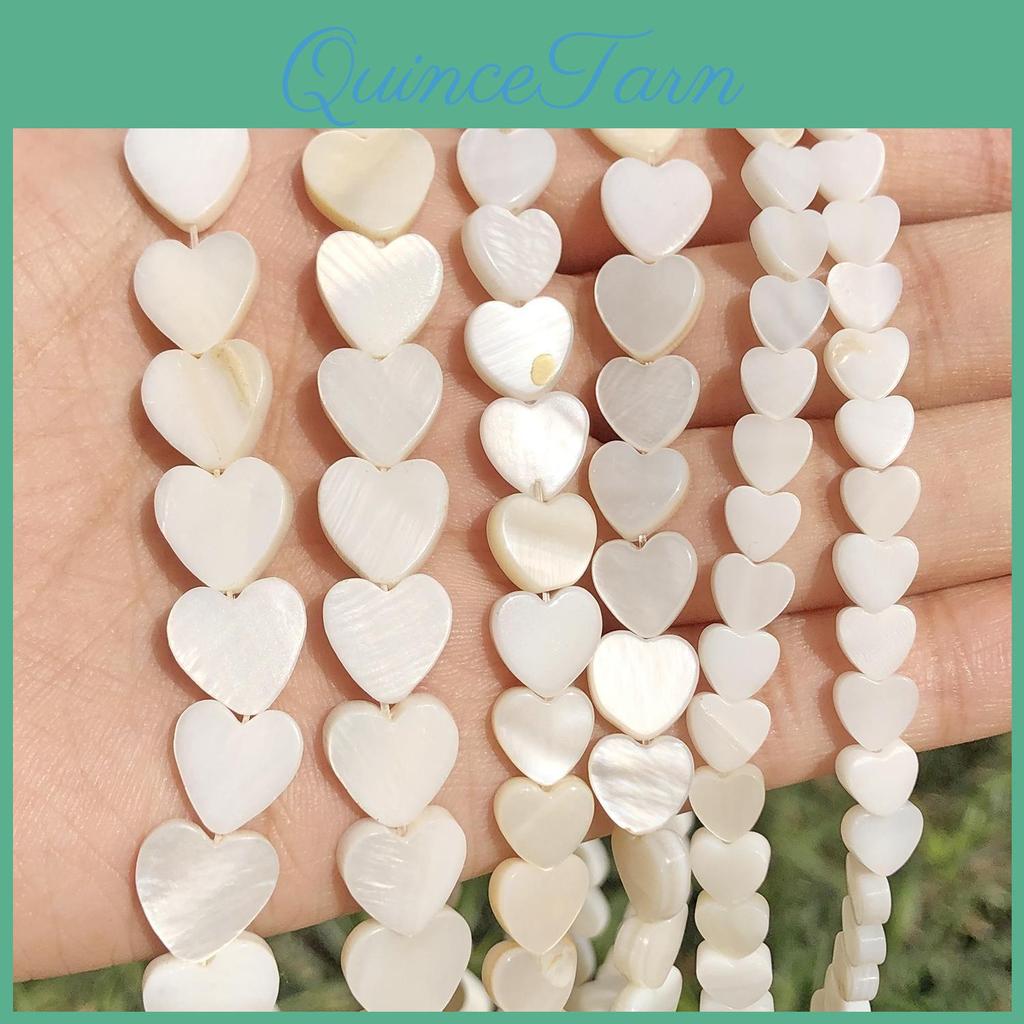 Heart Shell Love Natural White Of Pearl Loose Spacer Beads For Jewelry Making Diy Handmade Bracelet Necklace 6 8 10mm