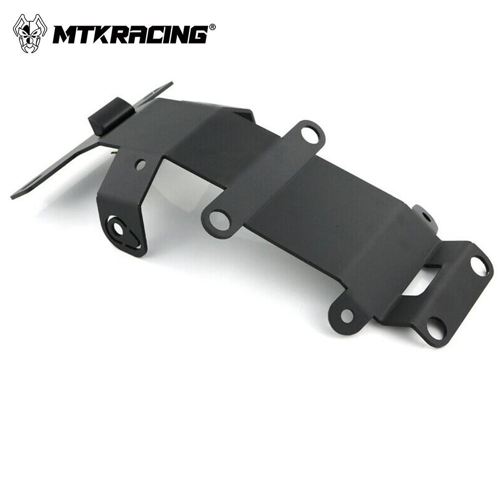 Подходит для Yamaha XSR700 (2015-2024 гг.) Кронштейн рамки заднего номерного знака с коротким хвостом.