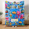 Pocoyo Blanket Ultrasoft Perfect For Couch Chair Bed Allseason Use Playful Design Suitable For Gifting Relatives And Friends