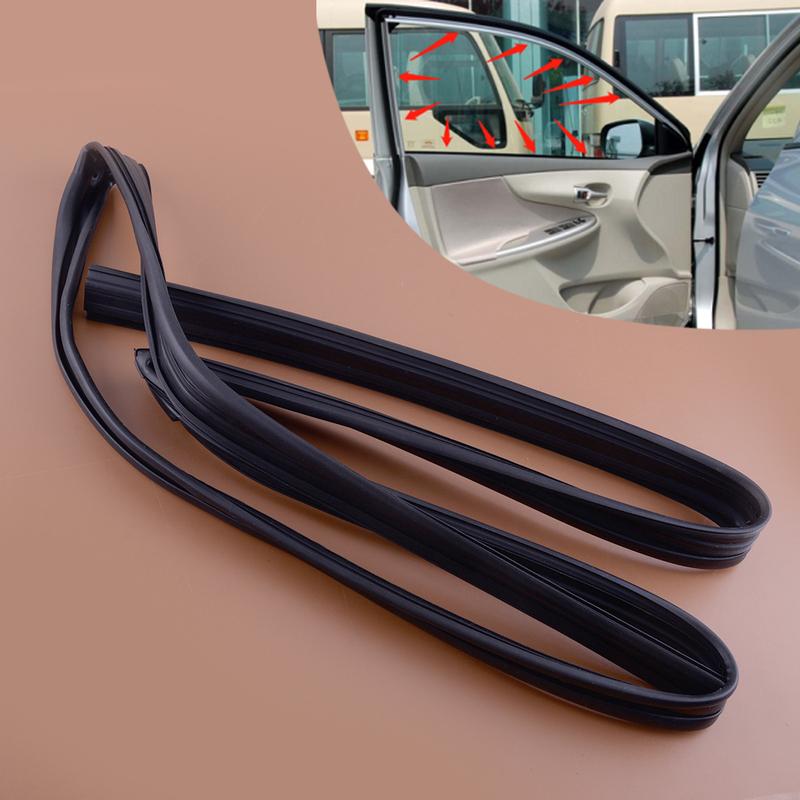 8151-12211 Уплотнитель стекла передней левой двери Подходит для Toyota Corolla ZZE122 ZRE120 2004 2005 2006 2007 2008 2009-2013