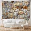 Случайный камень гобелен настенный натуральный художественный пейзаж богемный минималистский современный стиль гостиная домашний декор
