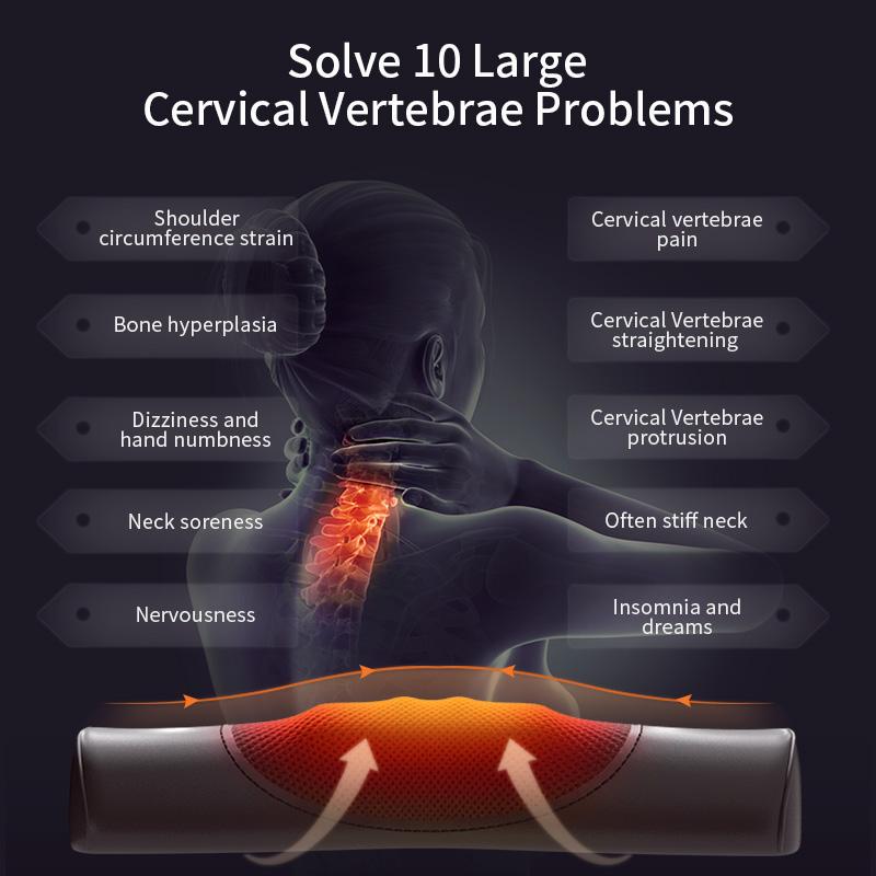 JINKAIRUI Электрический инфракрасный нагрев, разминающая шея, плечи, спина, тело, спа-массажная подушка, автомобильное кресло, массажер шиацу, устройство Masaj