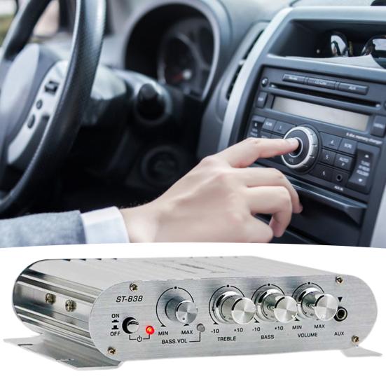 Car Bluetooth-compatible Audio Amplifier Sound Adjustable Universal High Compatibility Audio Speaker Amplifier Module