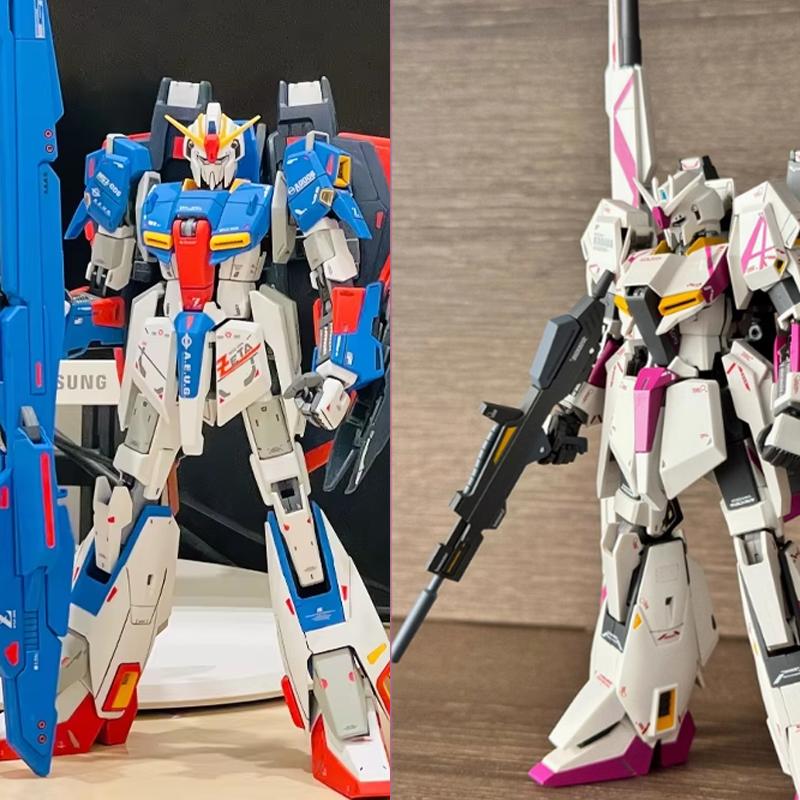 JMS HG 1/144 MSZ-006 ZETA Сборная модель-конструктор Фигурки Действия Игрушки-пазлы для мальчиков Подарки на праздник Настольное украшение Кукла Коллекционная