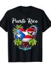 Пуэрто-Рико Сердце Boricua Флаг Пуэрто-Рико Таино Подарок Футболка