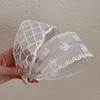 Bowknot Bow Hair Band Wide Edges Mesh Hair Hoop All-match Embroidery Lace Headband  Headwear
