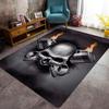 Skull Pistons carpet Living room and bedroom mats Doormat Room Office chair cushion Art