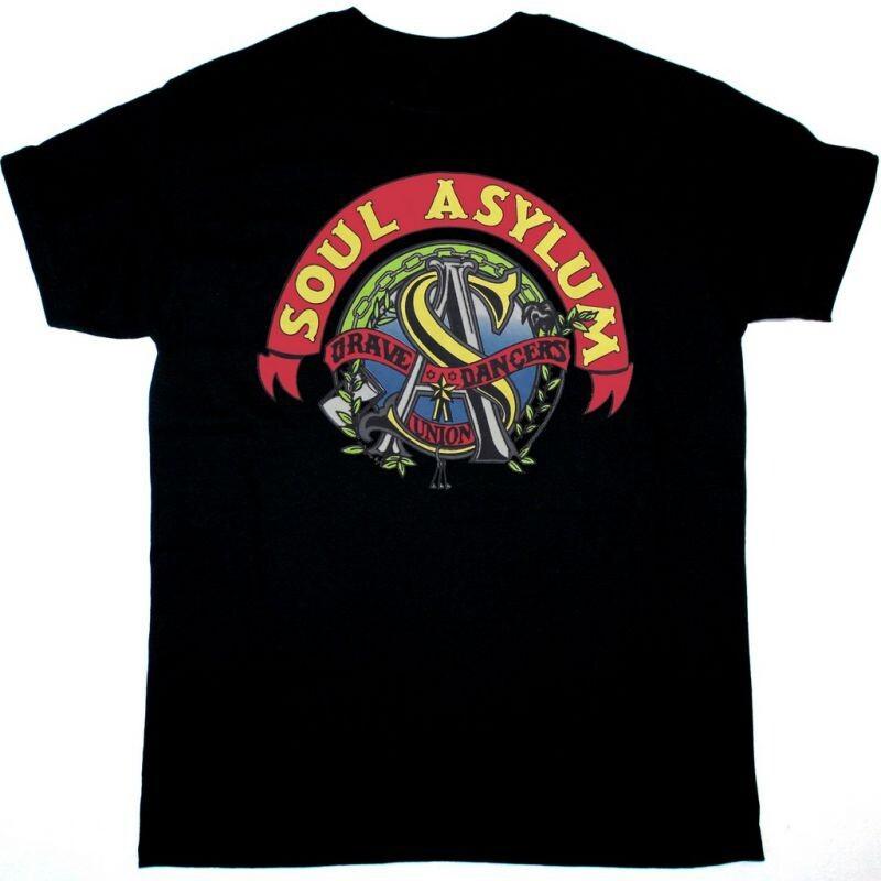 Vtg Soul Asylum Band Heavy Cotton Black All Size Unisex Shirt