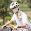 New Breathable Head Cap Ice Silk with Shawl Mask Cap Sunscreen Hat Outdoor Sports