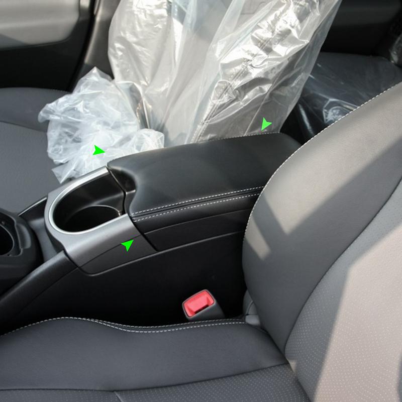 Автомобильные аксессуары, крышка центральной консоли, подлокотник, кожаный чехол, наклейка, отделка для Toyota Prius 2010 2011 2012 2013 2014 2015