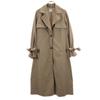 AMERI UNDRESSED Switch Design Switch Design Trench Coat Beige Women Used