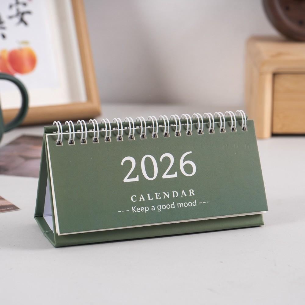 Desktop Decoration 2026 Desk Calendar Portable Schedule Planner  Office School Supplies
