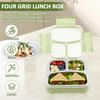 Bento Box Lunch Box Kid Adult High Capacity Food Storage Containers Stainless Steel Portable Leakproof Office Camping School