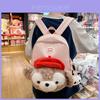 Мультяшный рюкзак Duffy Bear для детей и подростков с плюшевым дизайном для повседневных путешествий