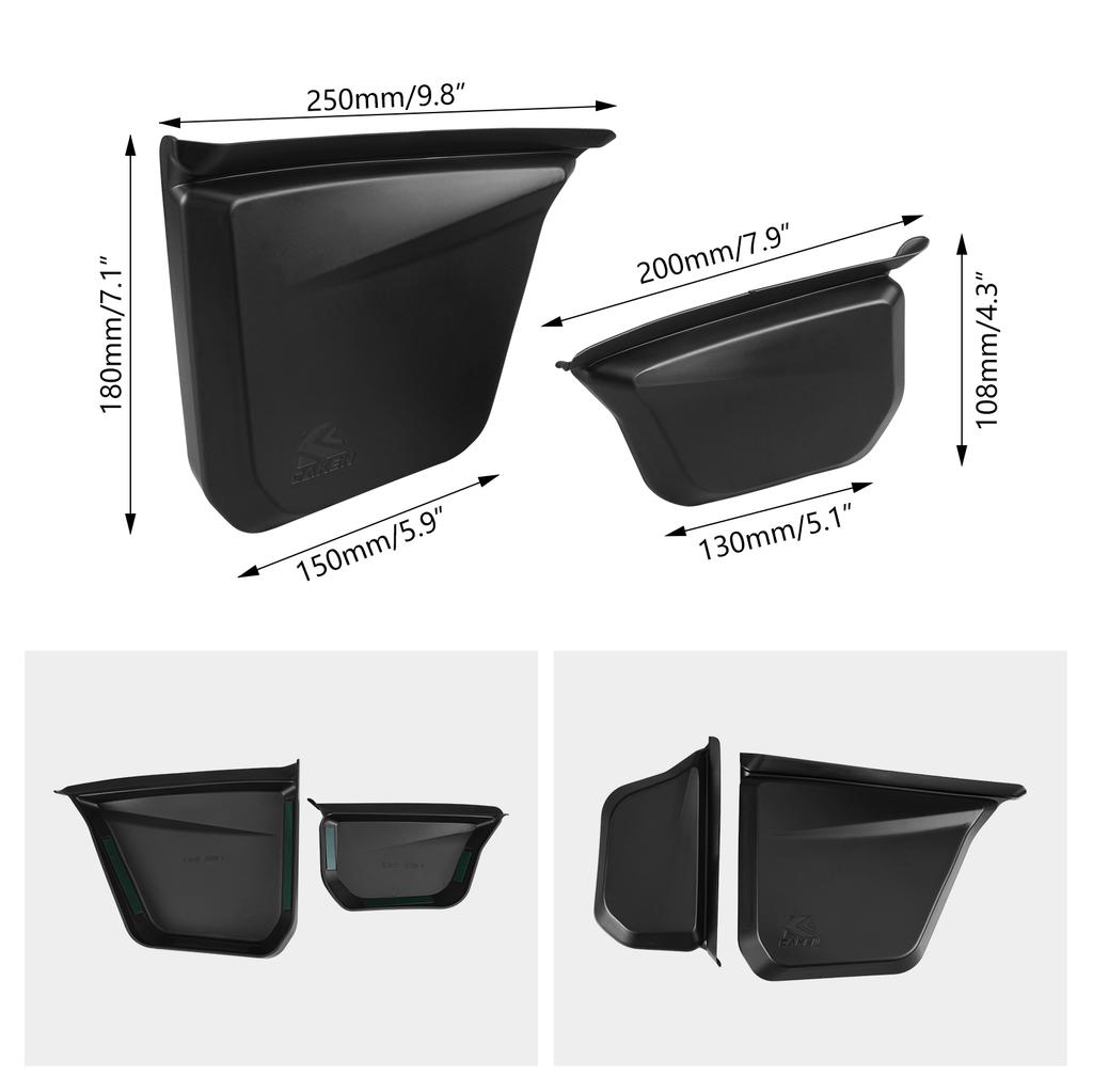 NICECNC For KTM EXC 300 EXC 250 EXC 150 2024 Motocross Left Right Fuel Tank Cover Guard Protector XC 250 XC 300 2023-2024 XC 125