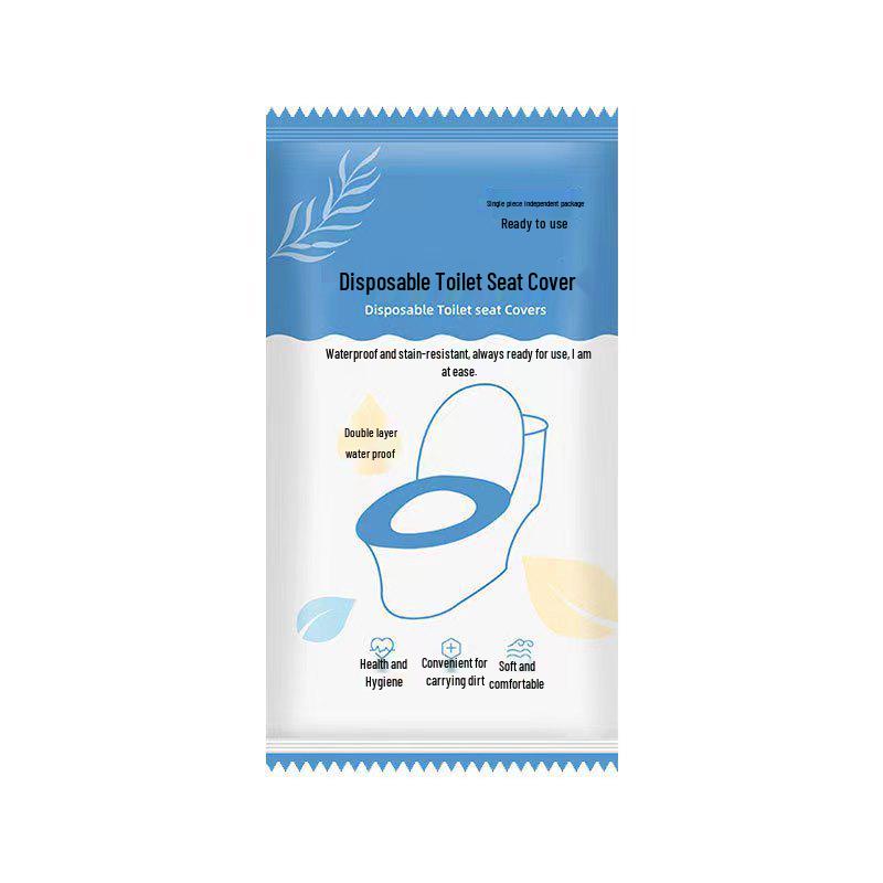 Extra Large Disposable Toilet Seat Covers for Smart Toilets - Non-Woven, Portable, Travel/Home/Hotel Use