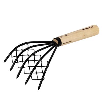 Грабли для охоты на моллюсков Ninja Rake универсальные короткие грабли с сеткой UX-2654
