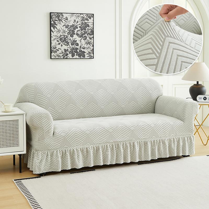 Новый жаккардовый чехол для дивана для гостиной, чехол для дивана, 1/2/3/4-местный эластичный чехол для дивана, L-образный угловой чехол для дивана для дома