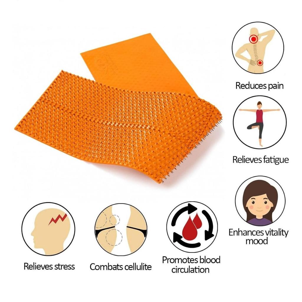 Аппликатор Ляпко Квадро Quadro Уникальный Акупунктурный Массажер Для Тела, Спины, Позвоночника, Рук, Ног, Суставов