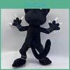 Плюшевая игрушка Черный кот из «99 ночей в лесу» с мягким коротким ворсом для детей и взрослых