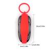 Key Fob Holder Silicone Band Anti Scratch Silicone Band Cover Protector Soft Shell Car Key Cover Shell for Tesla Model 3 Model Y
