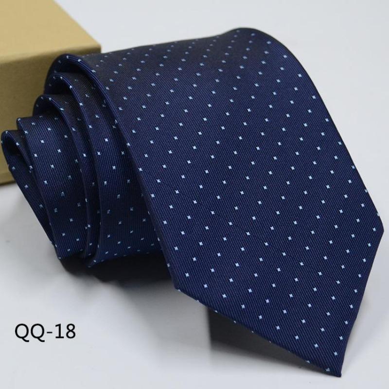 Мужское Платье Деловой Повседневный Профессиональный Жених Свадьба Лучший Муж С Полосатым Жаккардом Изысканный Джентльмен Мужской Премиальный Галстук