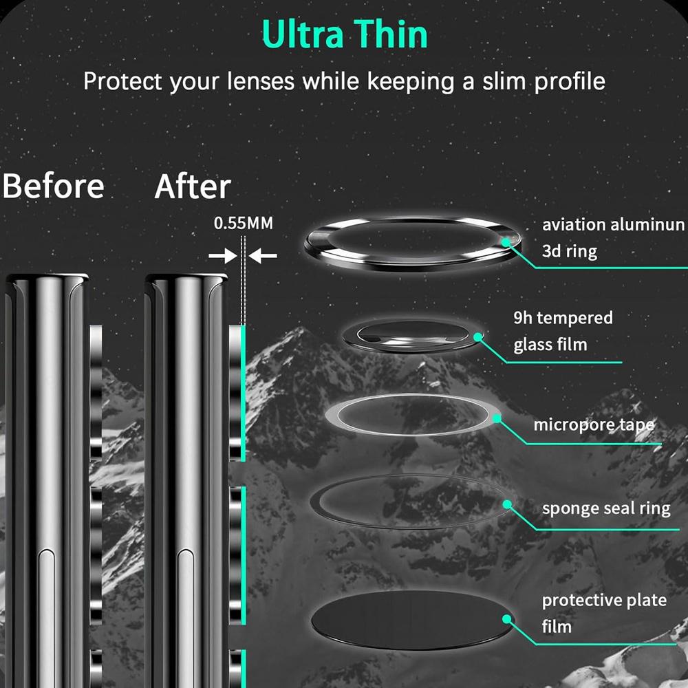 Защитная пленка для объектива из прозрачного закаленного стекла HD для Redmi Note 14 Note 14 Pro 5G 4G Note 14 Pro+ для Xiaomi POCO X7 Pro, защитная пленка для камеры с металлическим кольцом