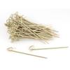 Set of 50 Bamboo Skewers 10 Cm Wood Edition Ref. 56645