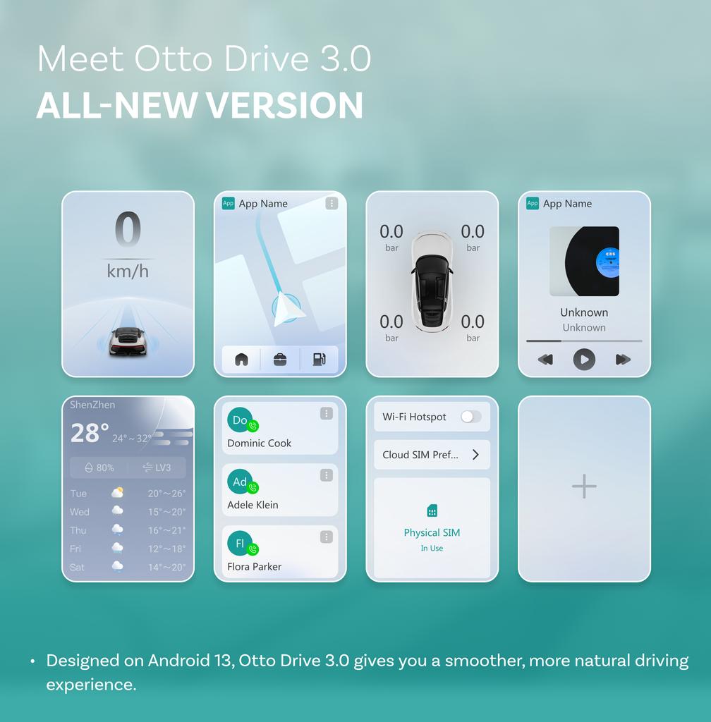 OTTOCAST P3 PRO AI Box Беспроводной CarPlay Android Auto ИИ Голосовой Умный SM6225 Android Box Автоаксессуары для VW Toyota Benz Vc0 lbfx9