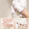 Yousheng 2 In 1 Bath Ball Elastic Hexagonal Mesh Shower Ball Foam-enhancing Bath Accessory Bubble-boosting Shower Tool