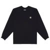 Мужская футболка с длинным рукавом и карманом Carhartt K126, плотная