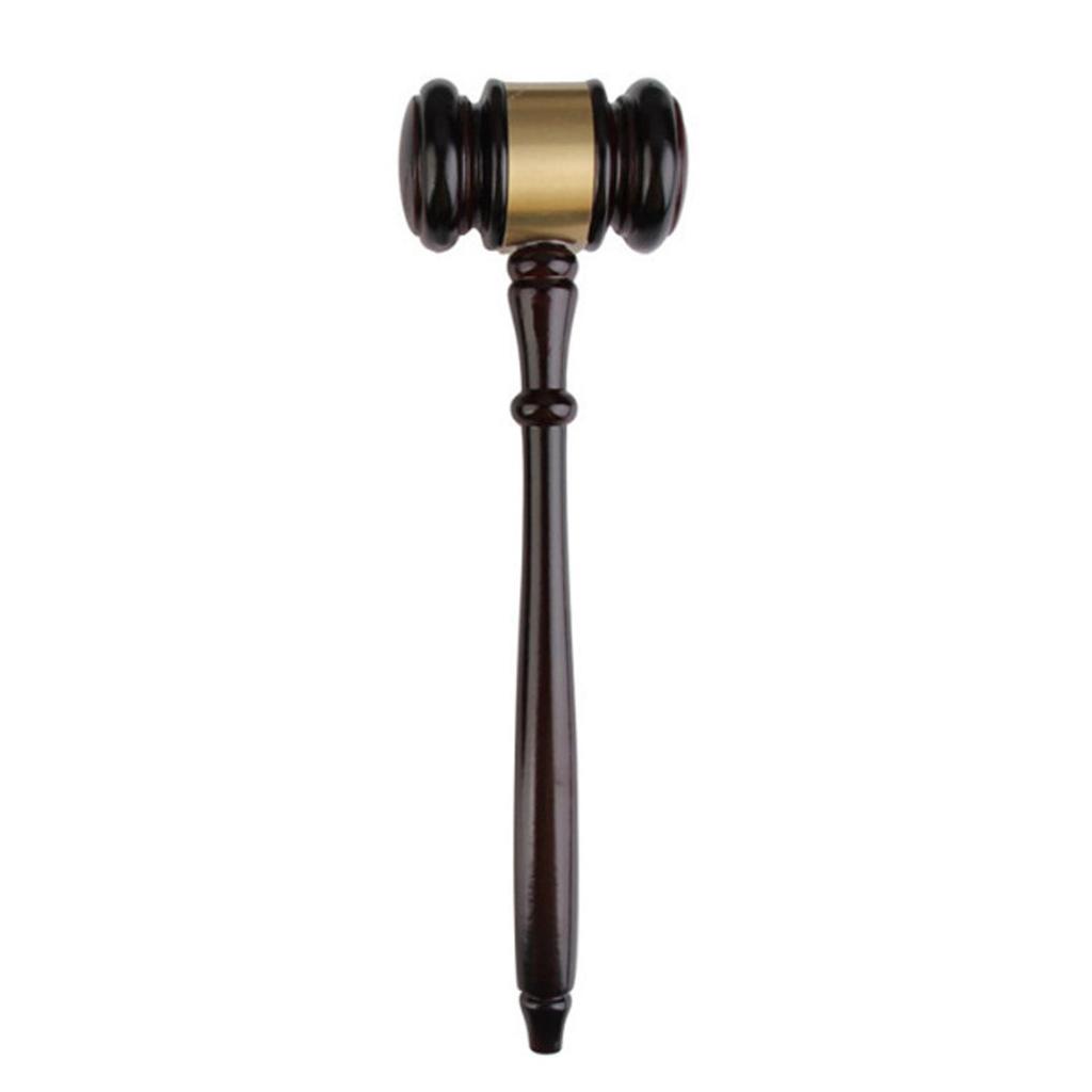 Wooden Mini Mallet Auction Hammer Gavel Decor Cosplay Props for Justice Gifts Auction