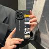 Чехол для телефона для Xiaomi Redmi Note 14 11 10 12 13 Pro Plus 5G 12S 10 11S Redmi 12C 13C 14C4G Лапки кошки Принт с сердечками Черный чехол