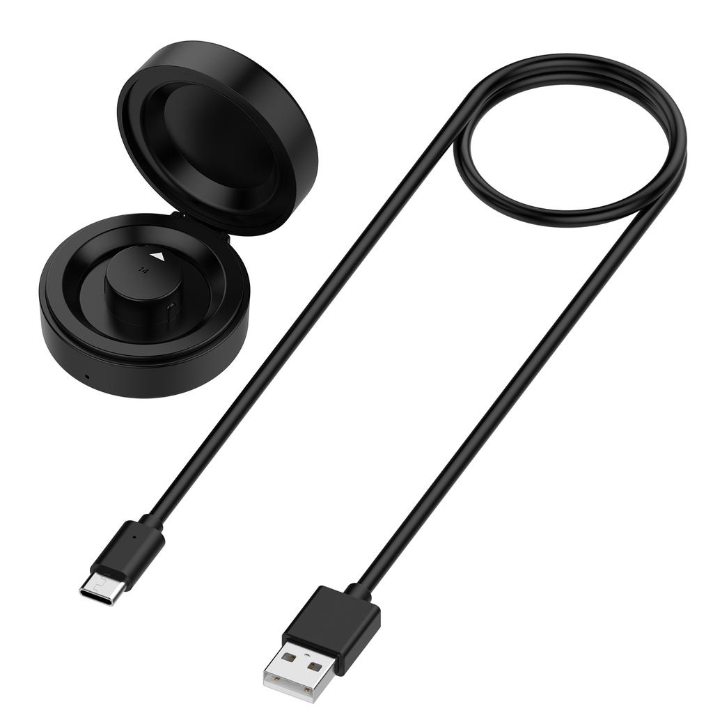 Совместимая с зарядной станцией Oura Ring 4, портативная компактная зарядная коробка с кабелем USB-C для умного кольца