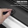 4PCS Carbon Fiber Car Door Sill Plate Protector Cover Trim Sticker For Kia
