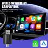 Беспроводной адаптер 2-в-1 для беспроводного CarPlay для автомобиля, подходит для iOS и Android