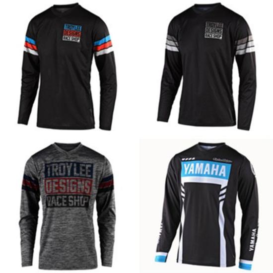 MTB Mountain Bike Speed Down Jacket Quick-Drying Clothes T-Shirt Bicycle Cycling Jersey Off-Road Bike Jersey Motorcycle Racing Jersey Sweatshirt