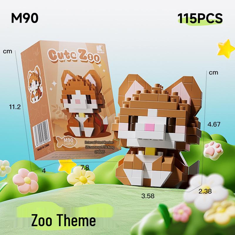 Pirate Anime Character Building Blocks for Kids - Educational Assembly Desktop Ornaments