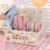 Desktop File Storage Box Cute Student Bookend Dormitory Desk Bookholder Book Storage Shelf