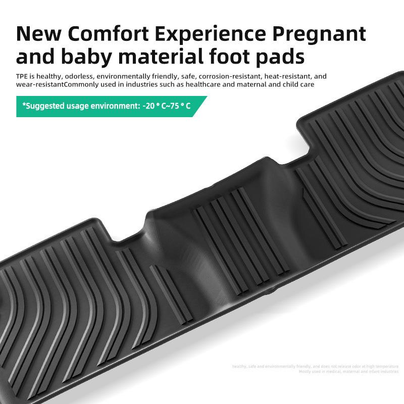 Eco-friendly TPE Mats for 2014-2021 Toyota Tundra: Floor, Bed, and Trunk Options