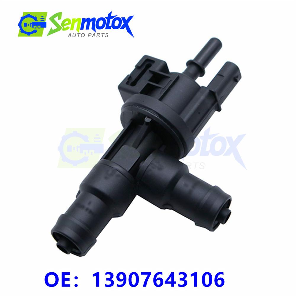 13907643106 Vapor Canister Purge Solenoid Valve Engine 0280142544 For F32 F33 F48 F49 BMW 1 2 3 4 5 7 Series F30 F31 0280142544
