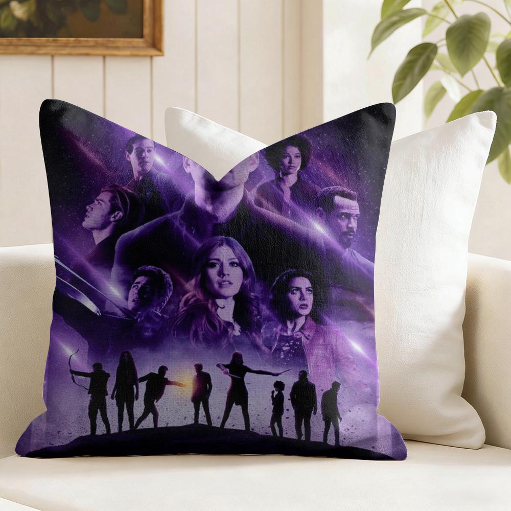 Drama SShadowhunters Cushion Cover Natural Linen Double Sided Print Throw Pillow Case for Sofa Couch Home Decor