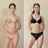 Комплект из 4 предметов: бюстгальтер-трусики Wonder Bra Essential Wonder Boost, песочно-бежевый + черный WBW3O2729_T