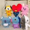 Cartoon BTS Dolls BT21 Bangtan Boys Plush Toys Korea Stars TATA Peluche VAN COOKY RJ CHIMMY Plushies Birthday Gift Girl Child