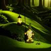 Simple Outdoor Creative Cute Elf Resin Decorative Arrangement Ornaments Garden Landscaping Handicrafts Luminous