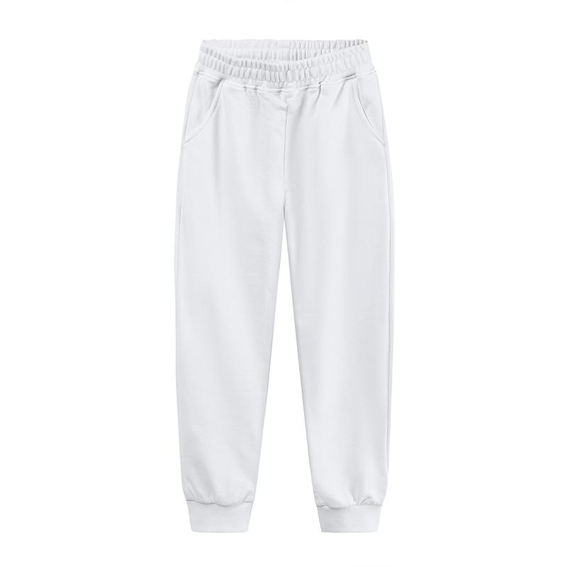 Спортивные брюки для школьной формы из чистого хлопка темно-синего цвета для учеников начальной школы — мальчиков и девочек, свободный крой, летние брюки.