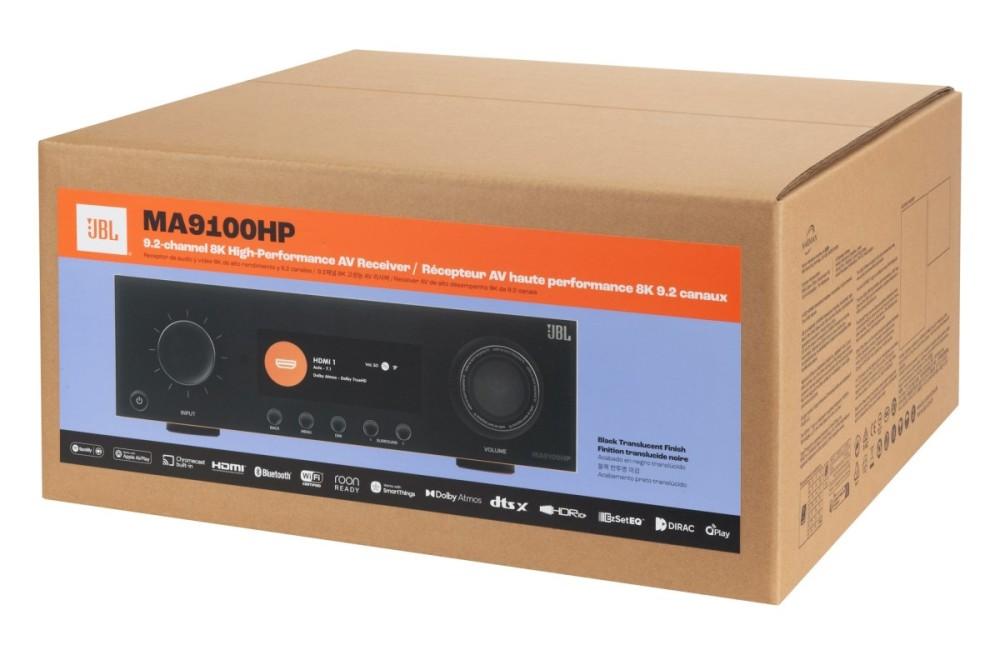 JBL MA9100HP AMPLITUNER KINA DOMOWEGO SIECIOWY 9.2 140 W 8K Wi-Fi,Bluetooth Dolby Atmos, JBL by HARMAN